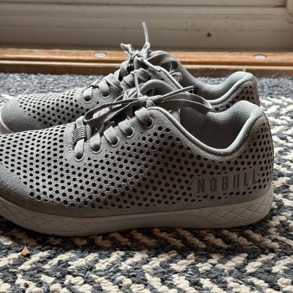 NOBULL Gray Perforated Sneakers - Picture 2 of 6